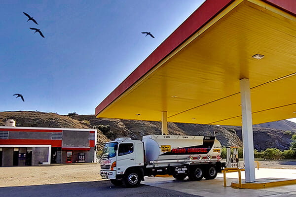 Fotografía panorámica de la Estación Bayóvar